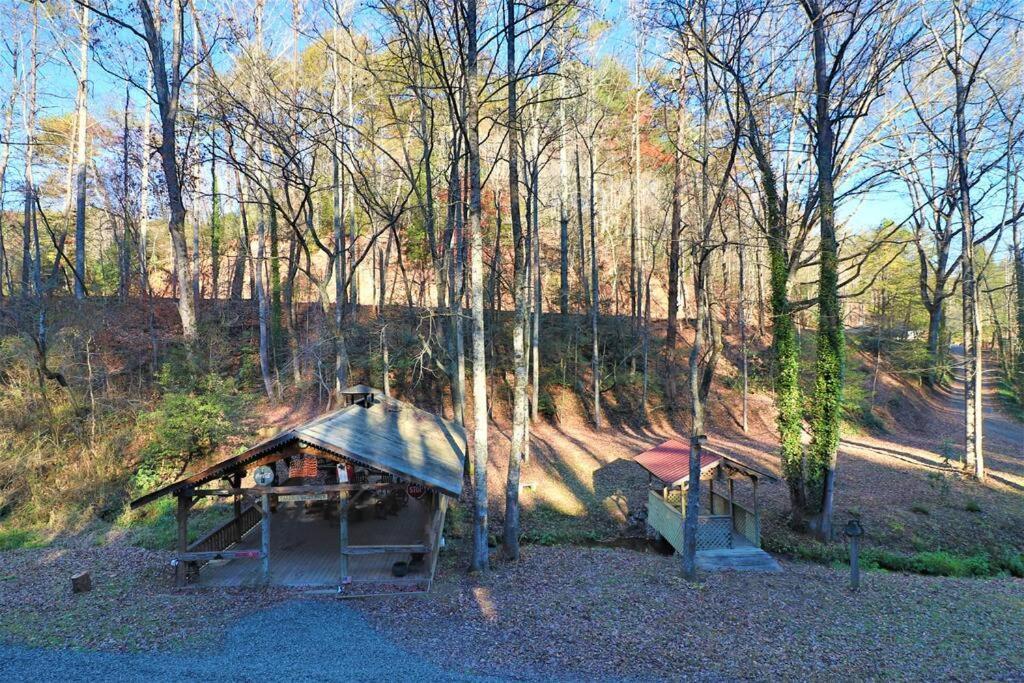 Oktoberfest Themed Cabin In Woods Stream #14 Helen Exterior photo