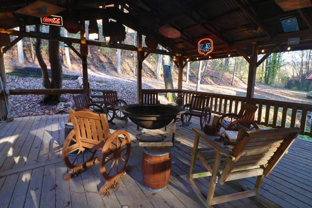 Oktoberfest Themed Cabin In Woods Stream #14 Helen Exterior photo